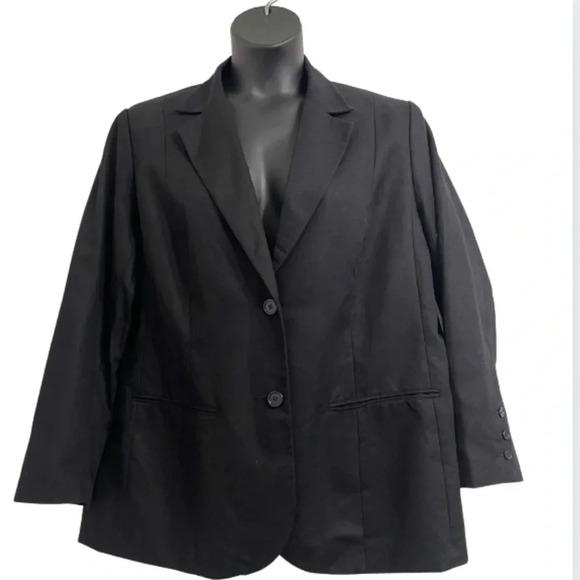 H&M Jackets & Blazers - H&M Plus Size Linen Blazer Size 24W